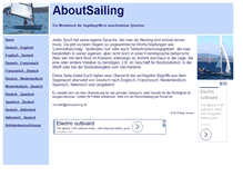 Tablet Screenshot of aboutsailing.de